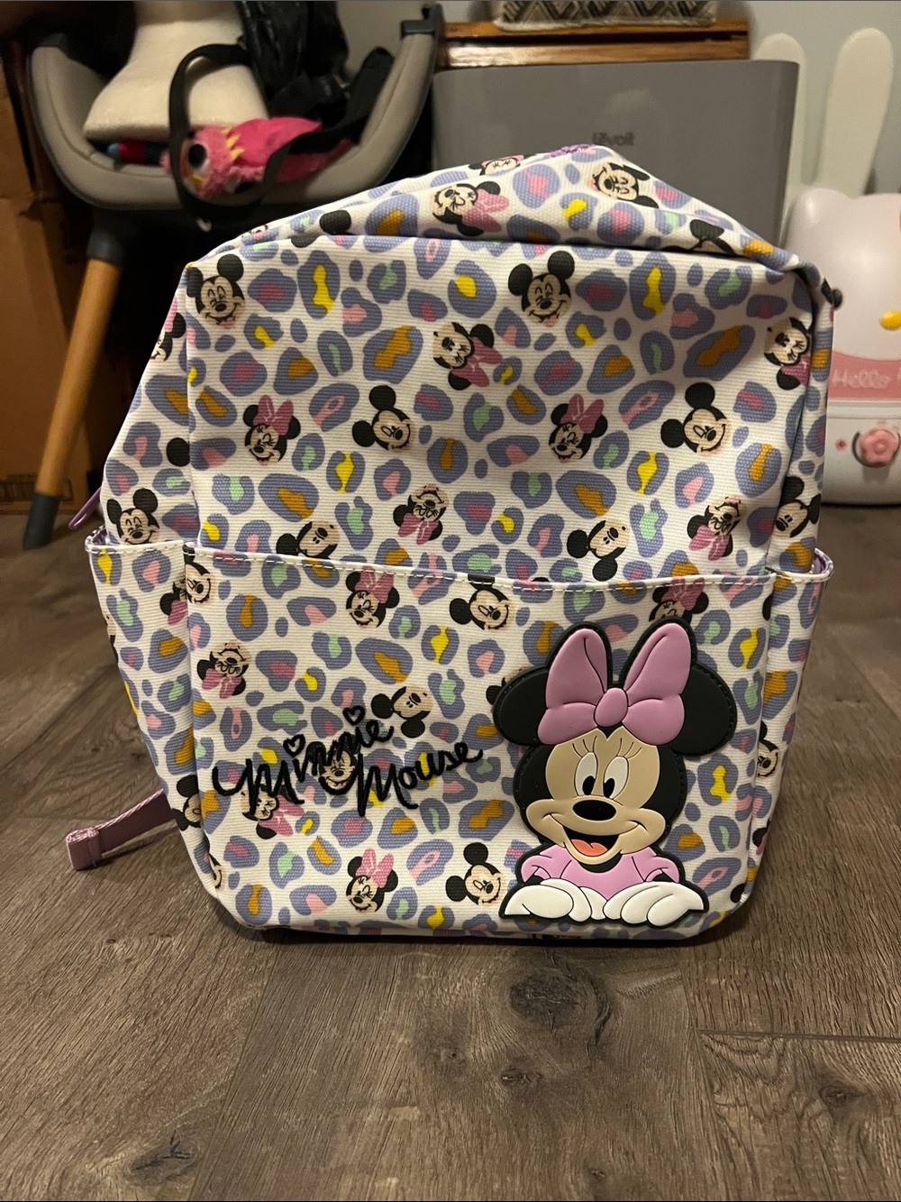 Nwt Zara girl x Disney Minnie Mouse mini Backpack